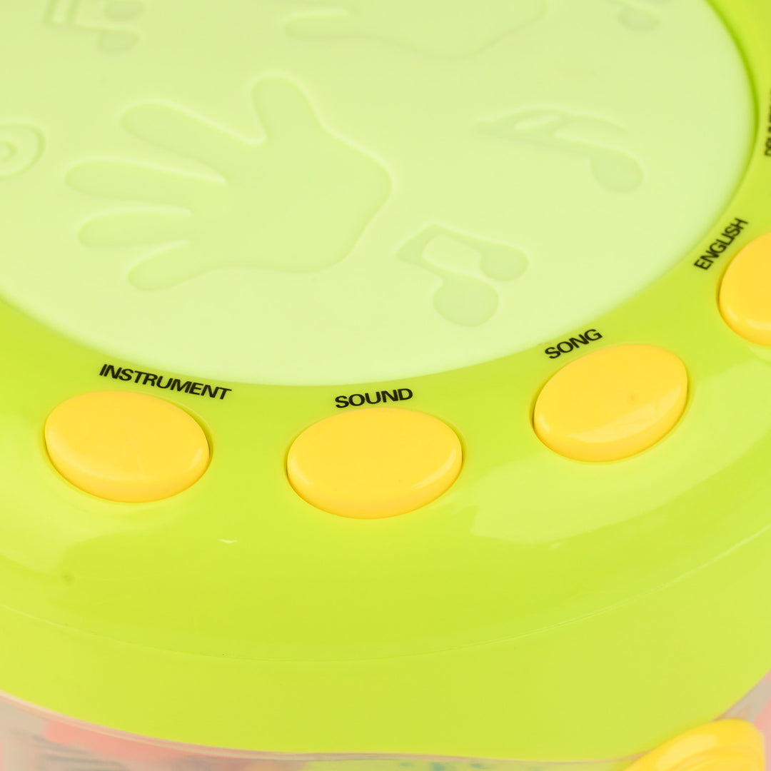 Musical Flash Fish Rotating Drum Toy