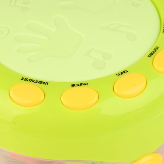 Musical Flash Fish Rotating Drum Toy