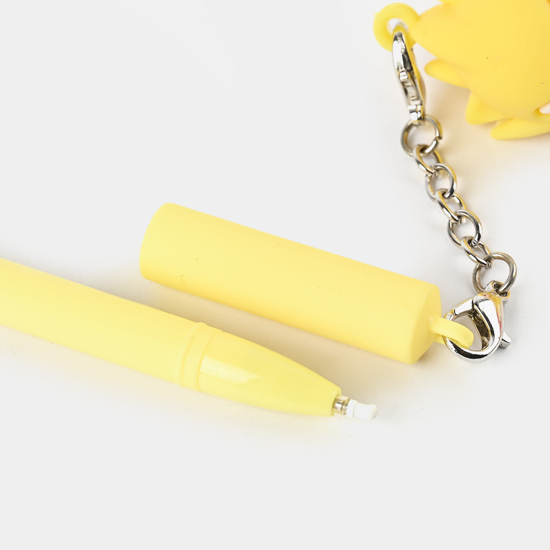 Elegant Ball Pen with Adorable Keychain