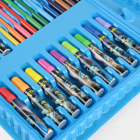 Character Kids Painting Drawing Multi Color Kit | 68PCs
