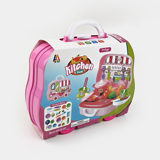 Briefcase Kitchen Play Set for Kids