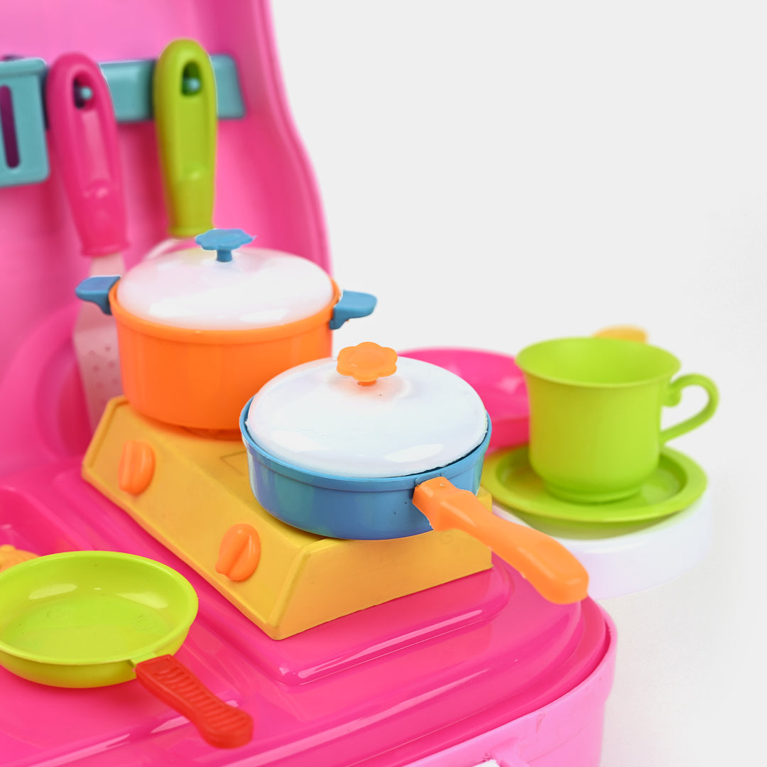 Briefcase Kitchen Play Set for Kids