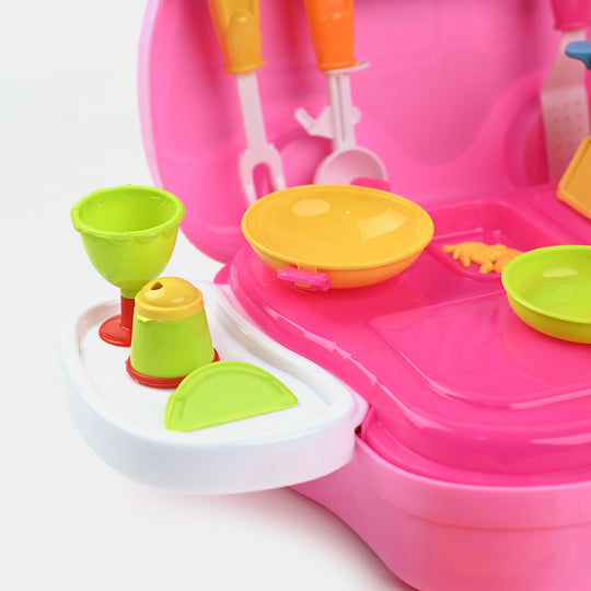 Briefcase Kitchen Play Set for Kids