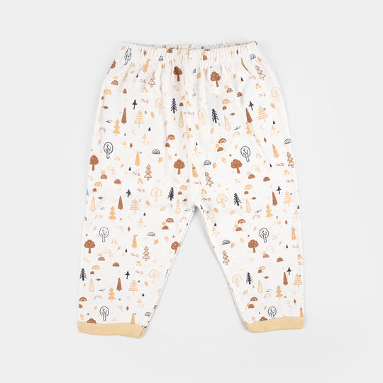 Infant Front Open Suit (Tree Bleached) - Sand