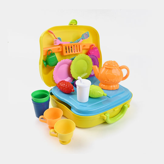 Briefcase Tea Play Set for Kids