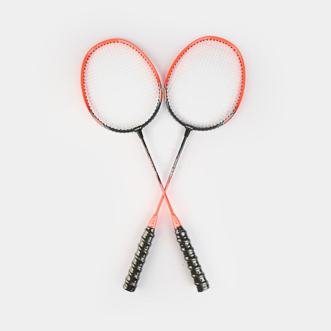 BADMINTON RACKET PAIR WITH CARRYING BAG