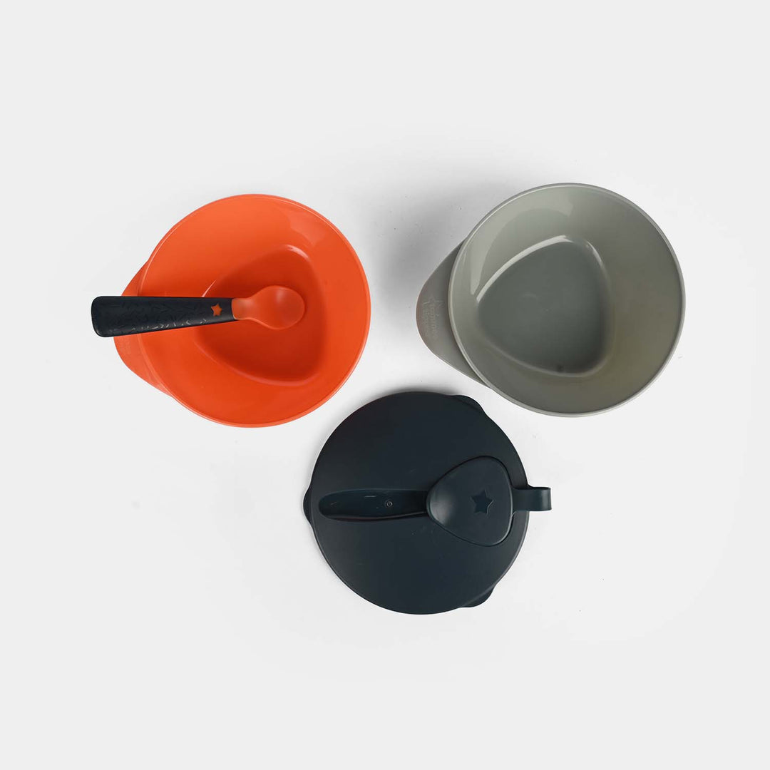 Feeding Bowl Set with Travel Lid & Spoon (6M+)