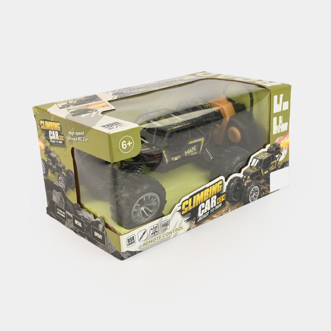 Remote Control Toy Rock Crawler With Smoke