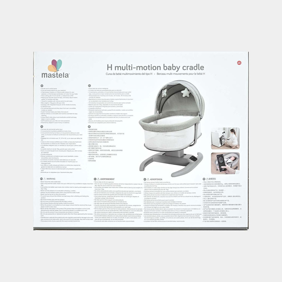 Auto Swing Mastela H-Multi Motion Baby Cradle 8401