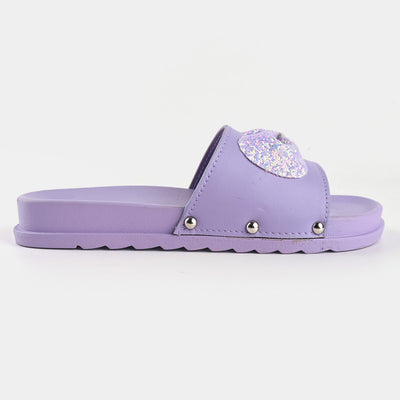 Girls Slipper CL-28-Purple