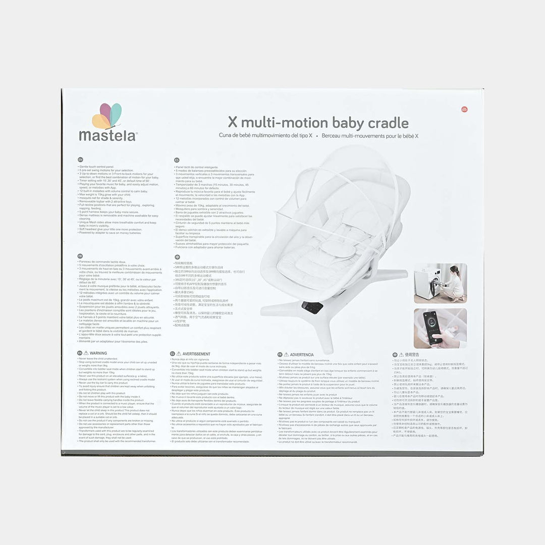 Auto Swing Mastela X Motion Baby Cradle 8301