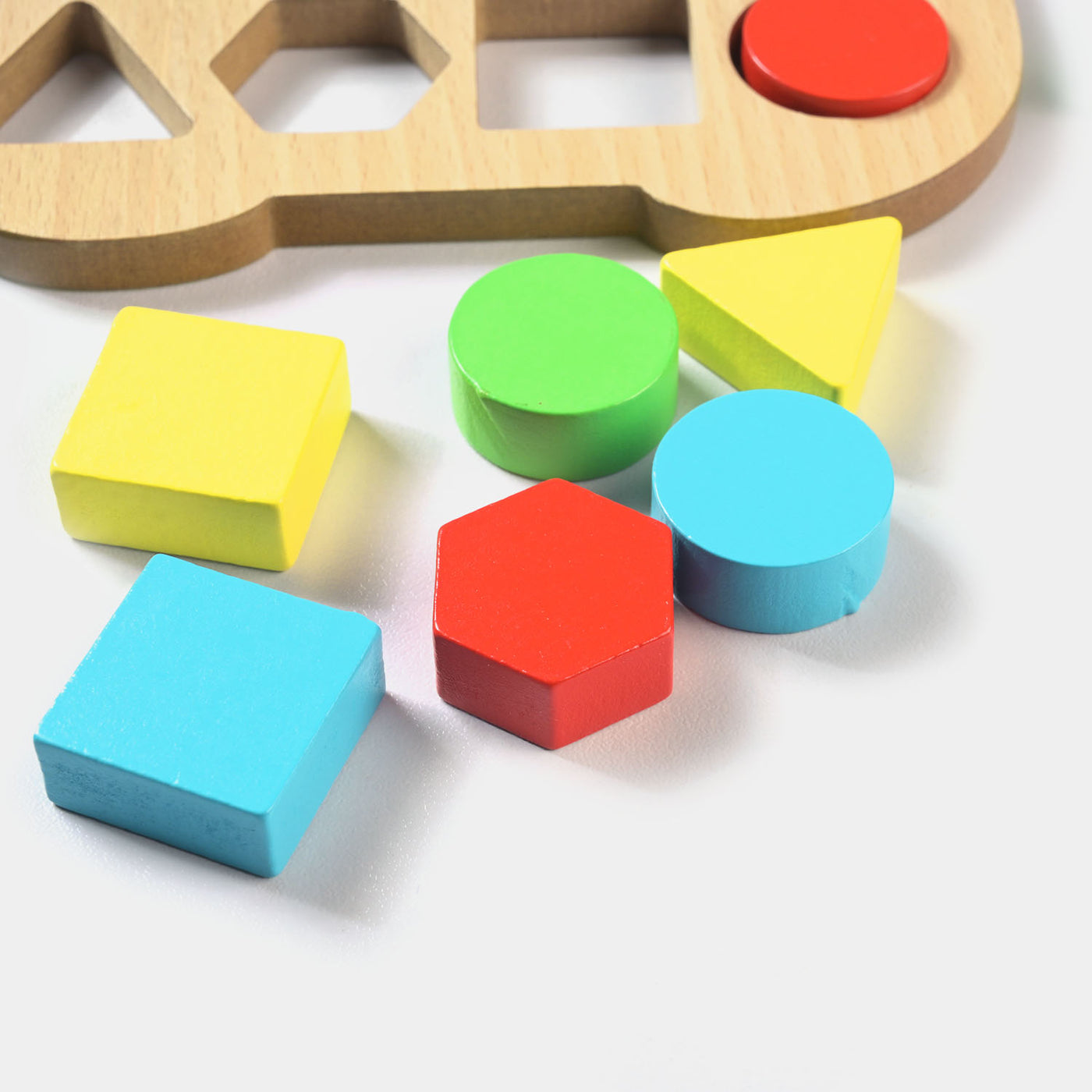 Wooden Shape Arrange Game For Kids