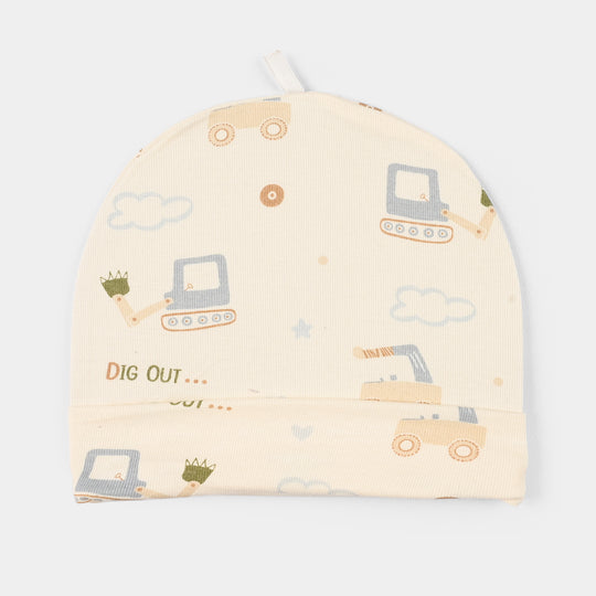 Infant Boys Bamboo Viscose Caps Set (Rider)