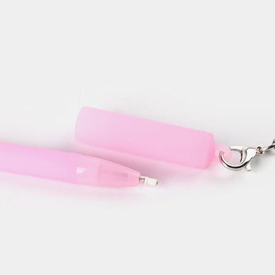 Elegant Ball Pen with Adorable Keychain