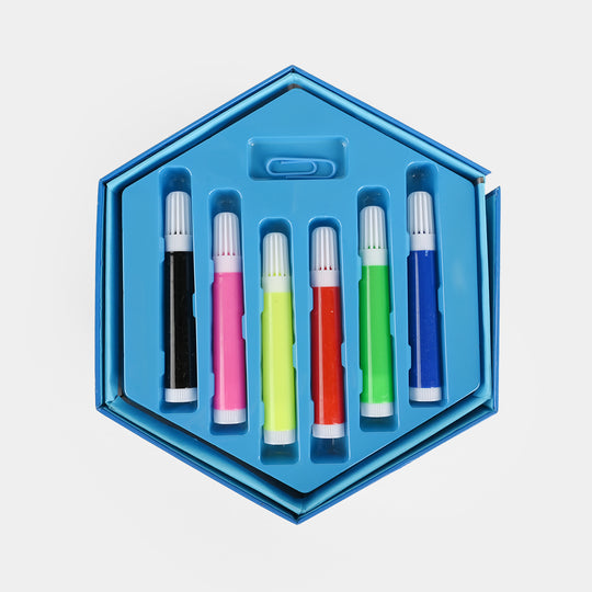 46-Piece Kids Art & Coloring Kit