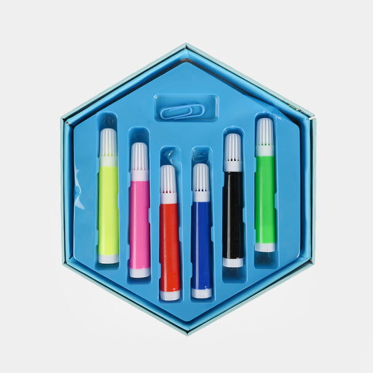 46-Piece Kids Art & Coloring Kit