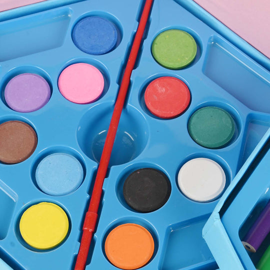 46-Piece Kids Art & Coloring Kit