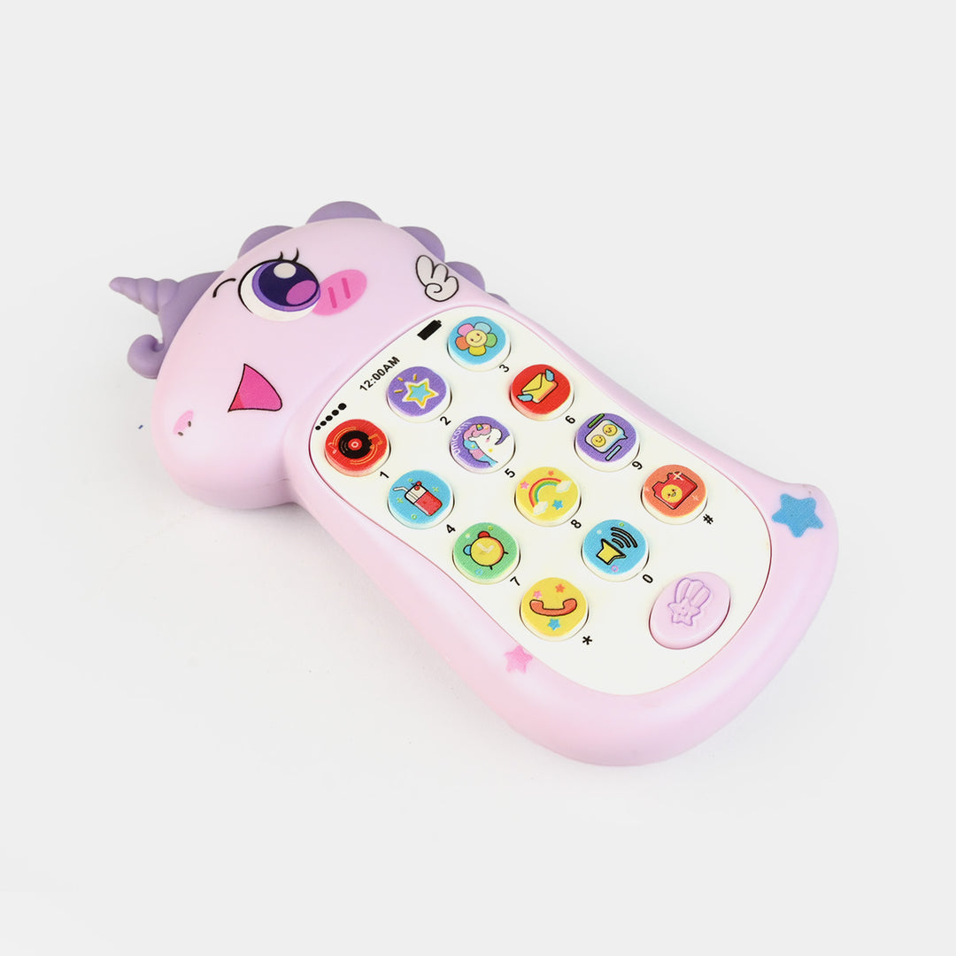 Toy Mobile Phone With Light & Music