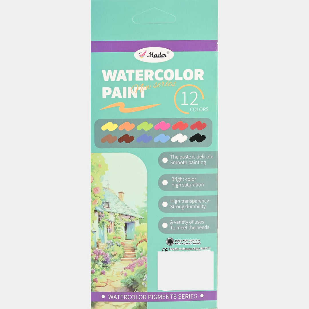 Water Color Paint Tube 12Pcs