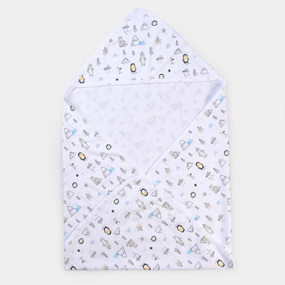 Baby Wrapping Sheet | White