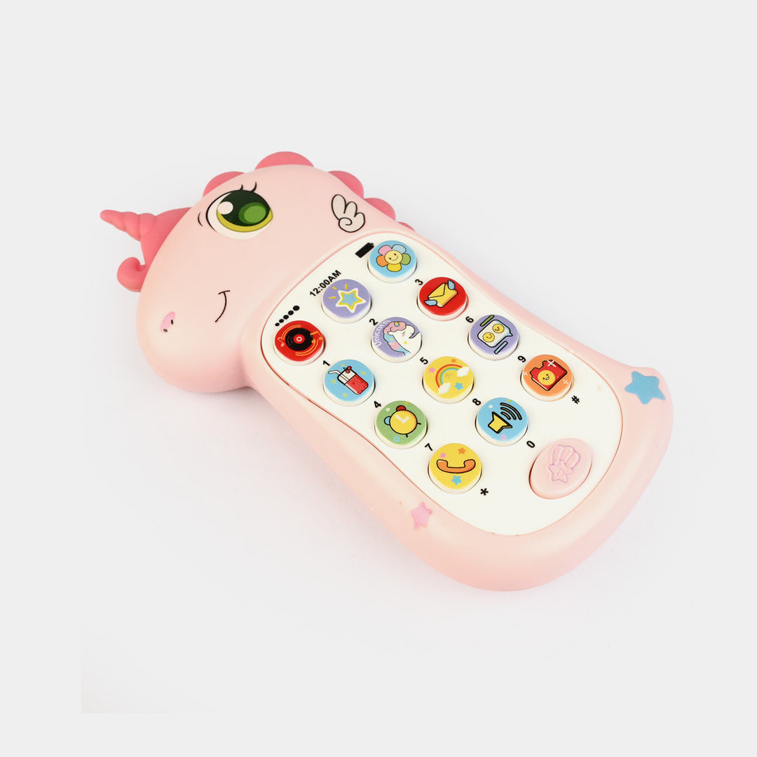 Toy Mobile Phone With Light & Music
