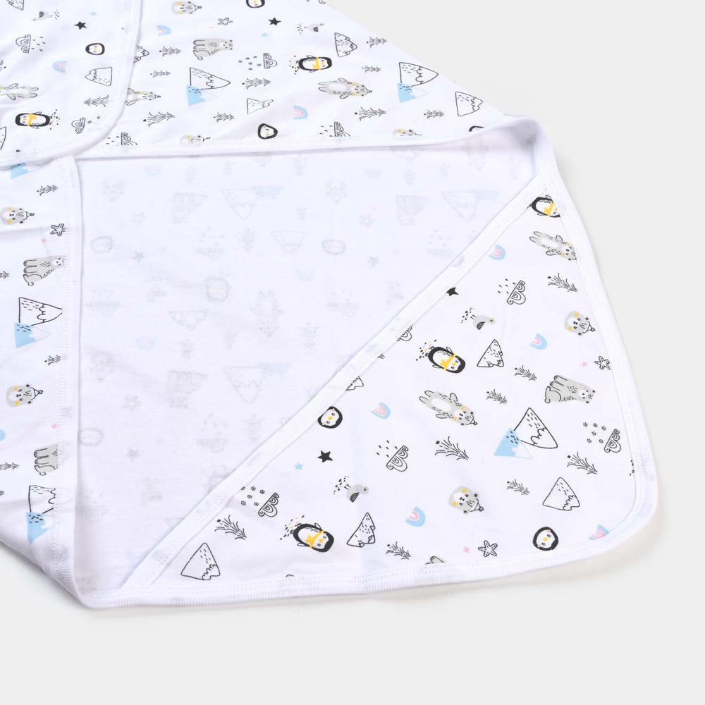 Baby Wrapping Sheet | White