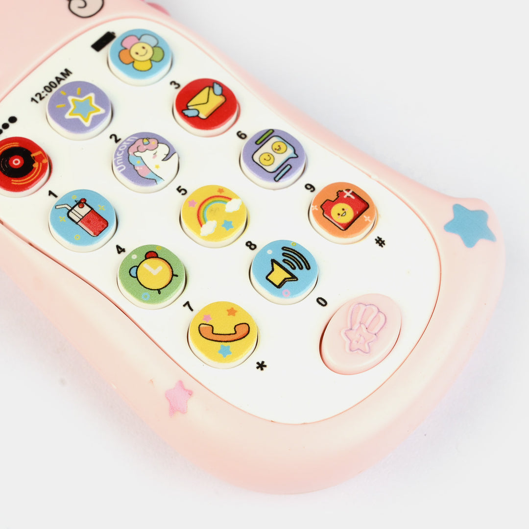 Toy Mobile Phone With Light & Music