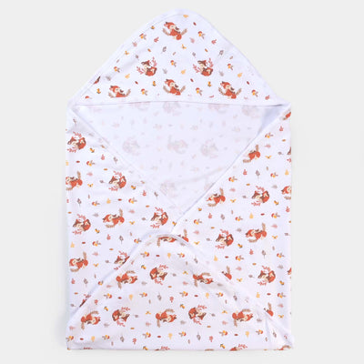 Baby Wrapping Sheet | White