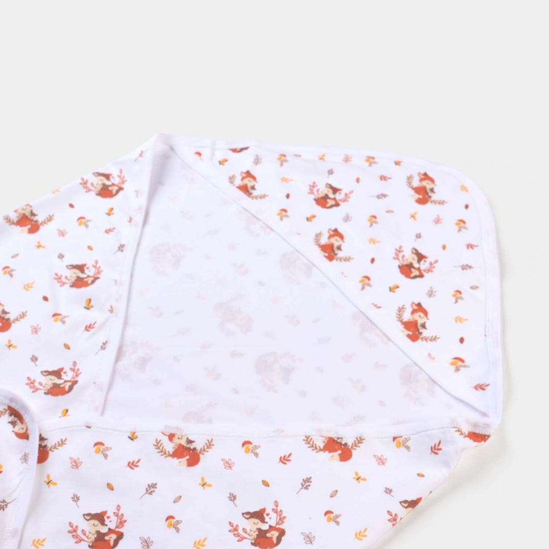 Baby Wrapping Sheet | White