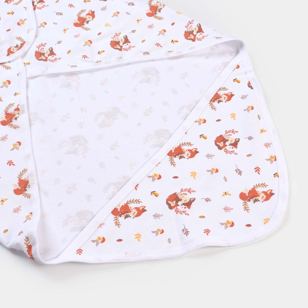 Baby Wrapping Sheet | White