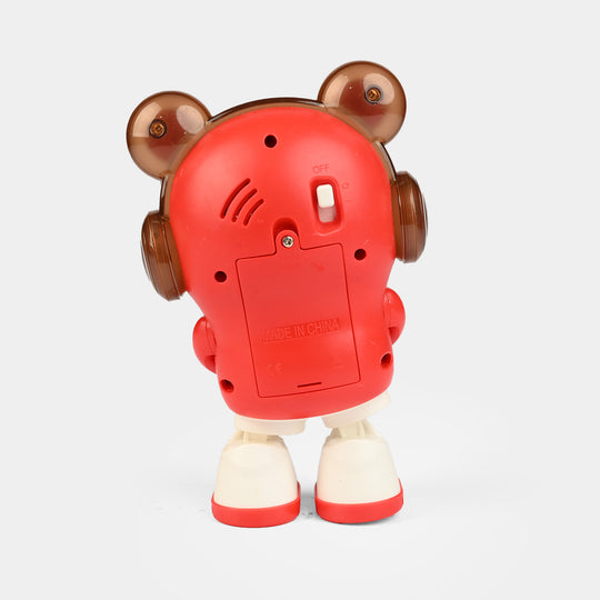 Dancing Bear Toy with Lights & Music