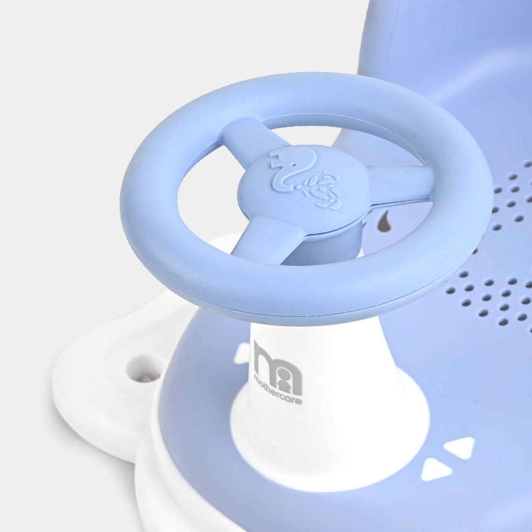 Cute Car Steering Baby Bath Seat | BT-9001 Blue