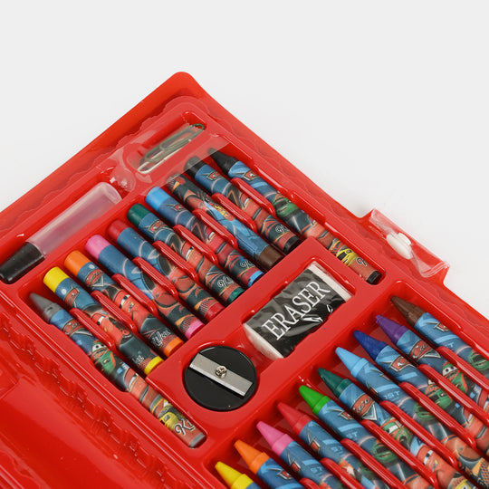 42-Piece Kids Art & Coloring Kit