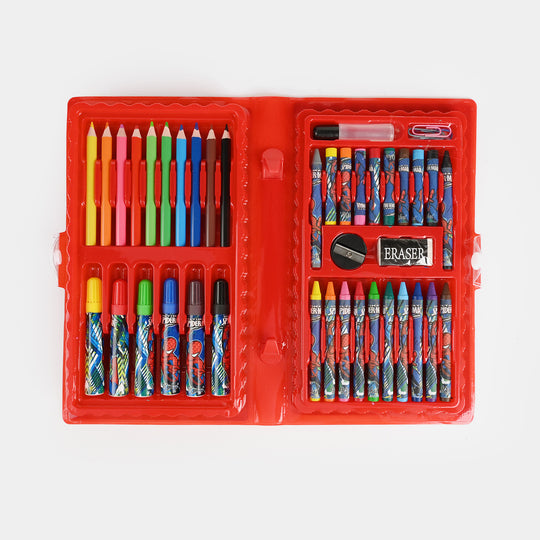 42-Piece Kids Art & Coloring Kit