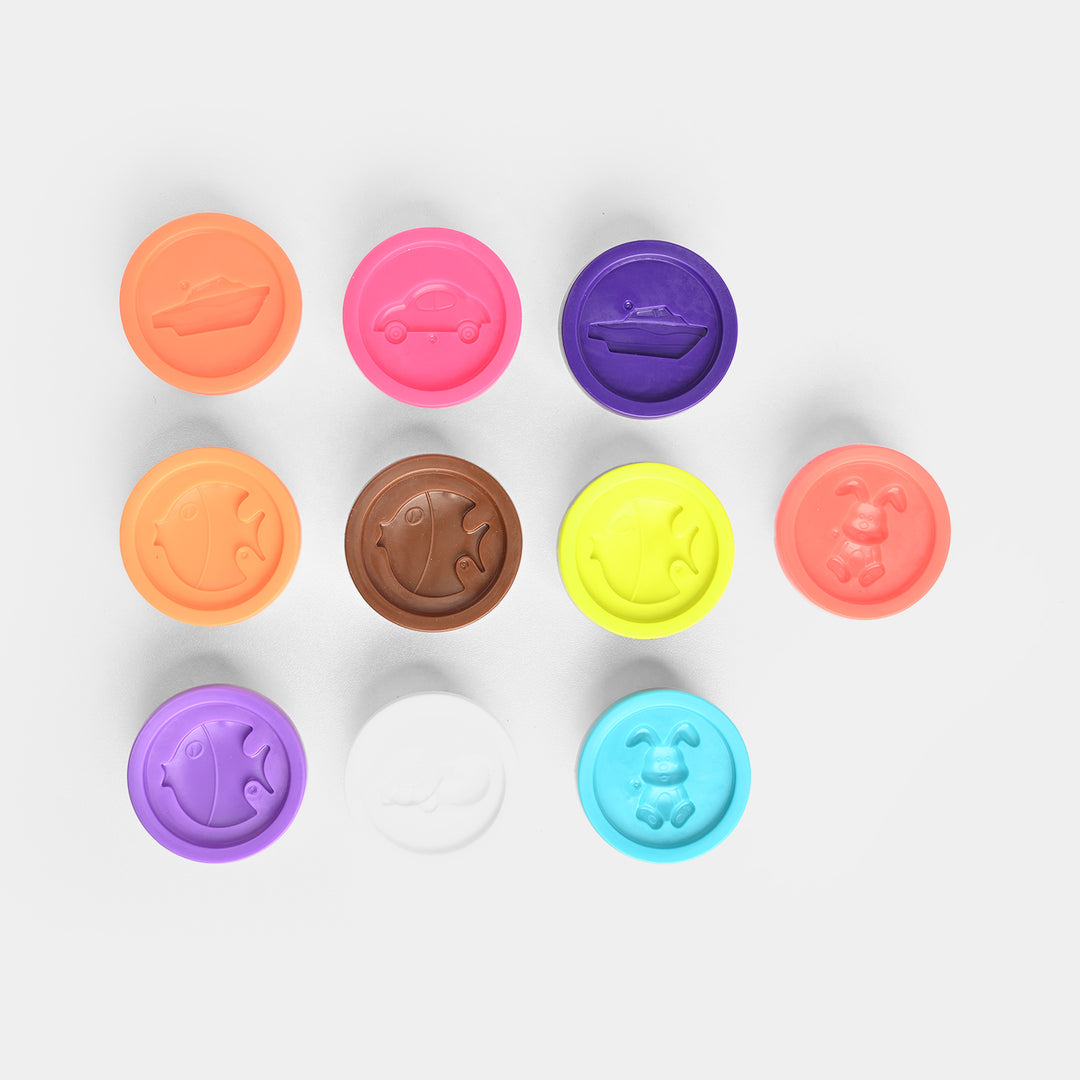Magic Color Clay Set 10Pcs for Kids
