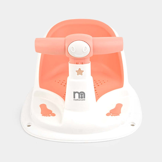 Cute Car Steering Baby Bath Seat | BT-9001 Peach