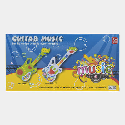 Kids Electric Guitar With Light & Music Toy