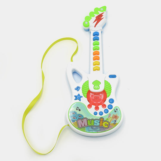 Kids Electric Guitar With Light & Music Toy