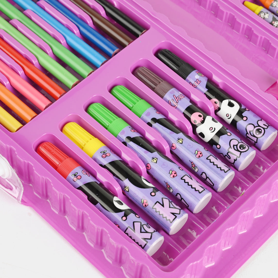 42-Piece Kids Art & Coloring Kit