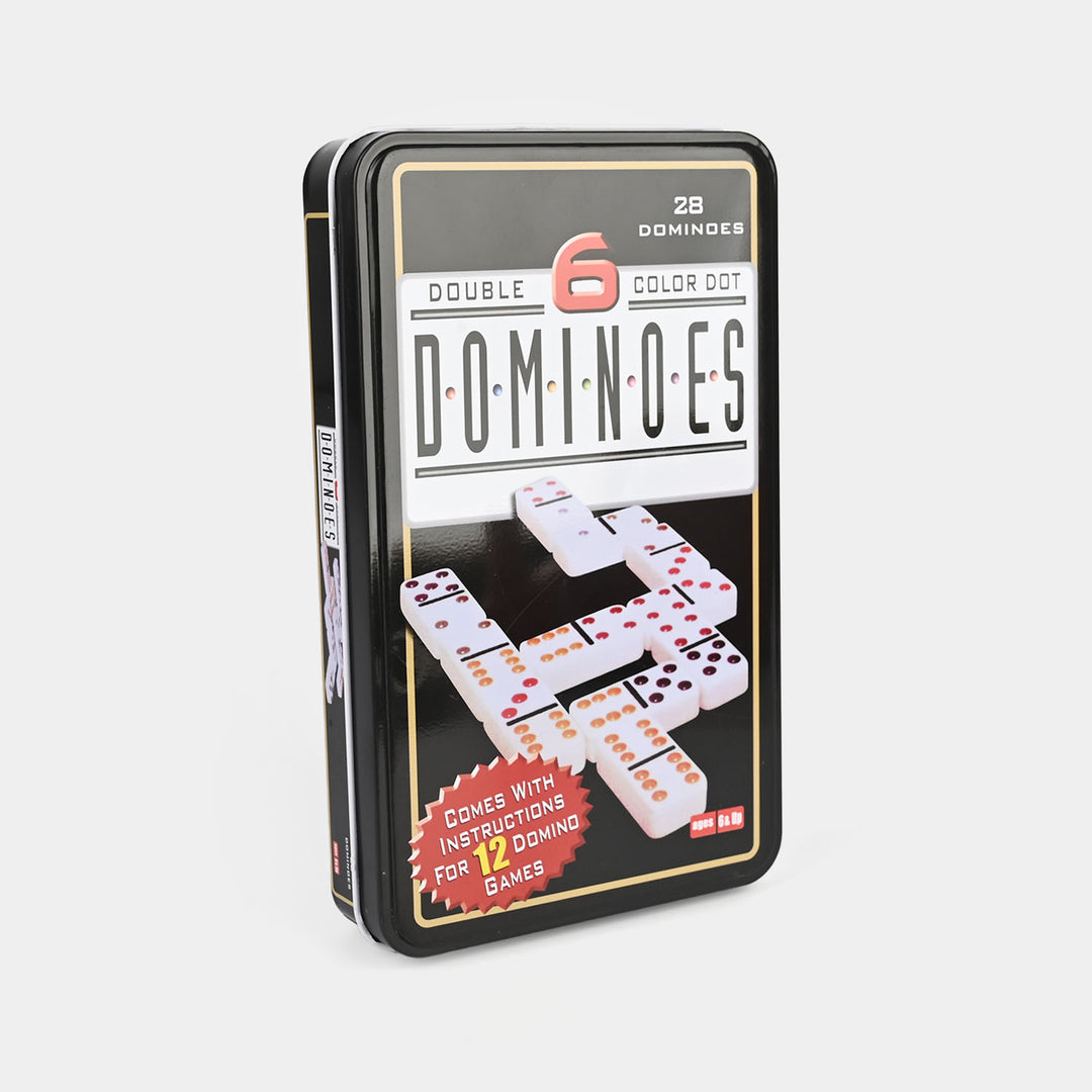 Double Six Dominoes Set