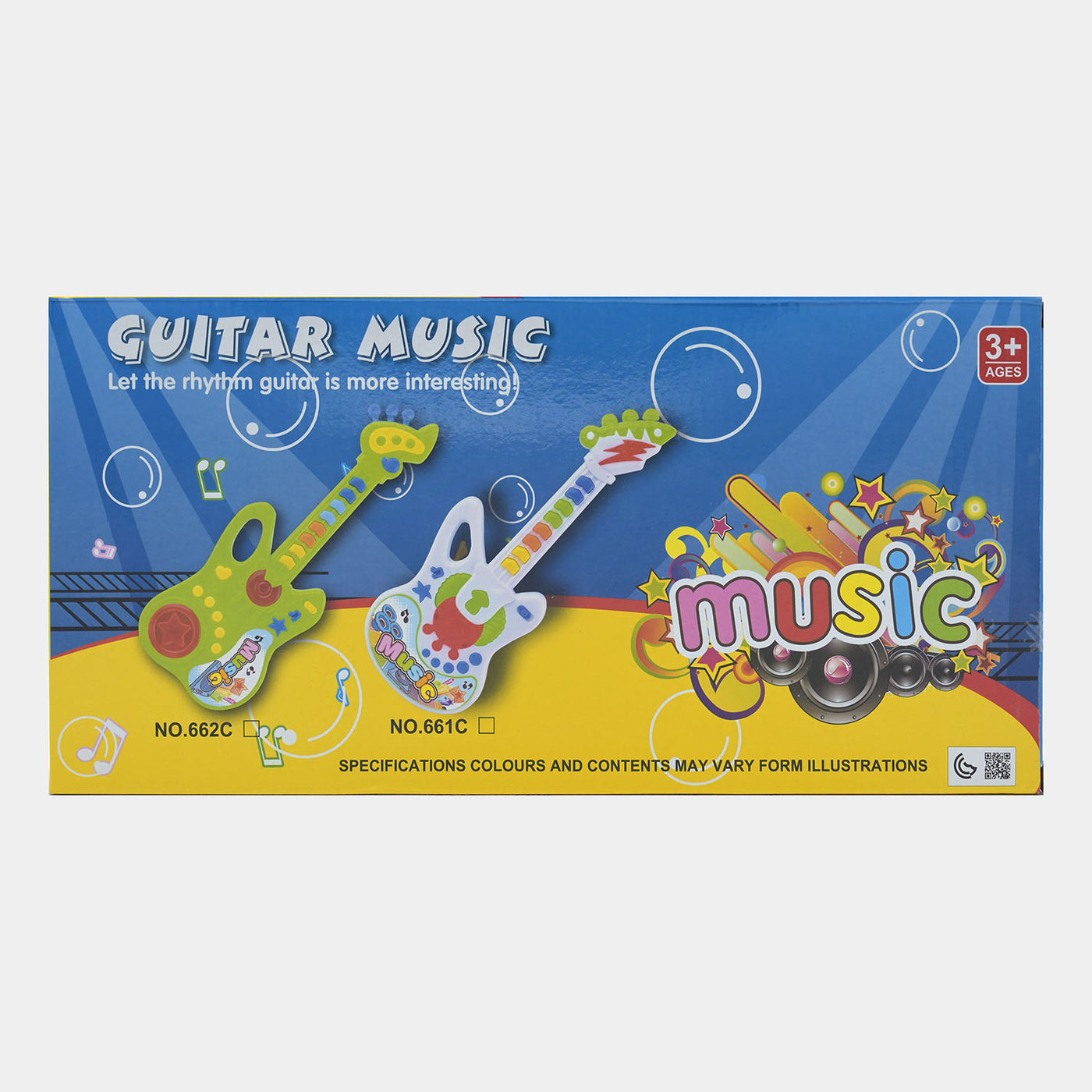 Kids Electric Guitar With Light & Music Toy