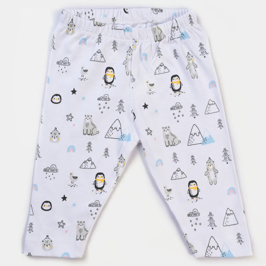 Infant Boys Cotton Pajama 3PCs Set Bear