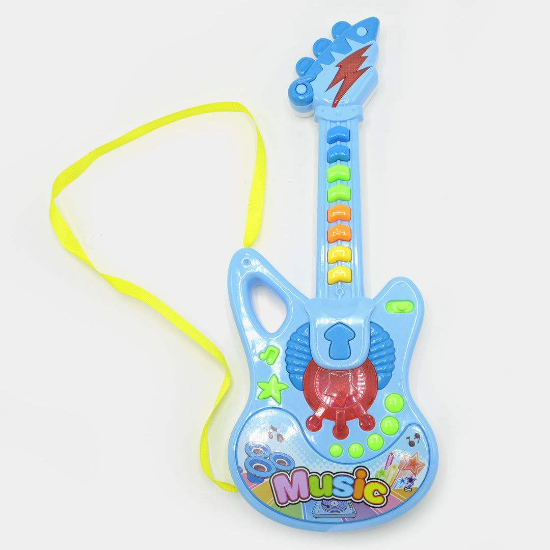 Kids Electric Guitar With Light & Music Toy