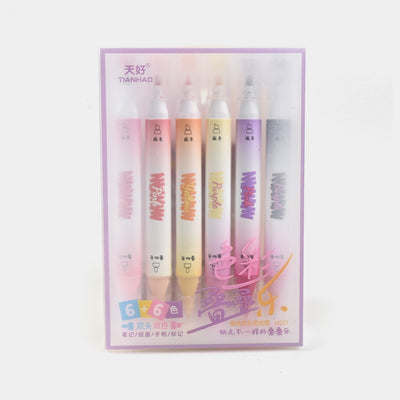 Art Markers, Highlighter | 6PCs