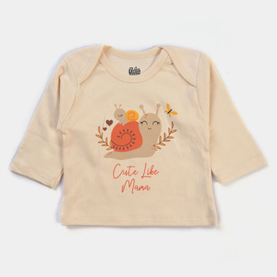 Infant Girls Cotton T-Shirt 3PCs Set Mummy's Girl