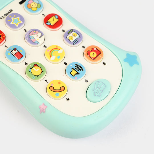 Toy Mobile Phone With Light & Music