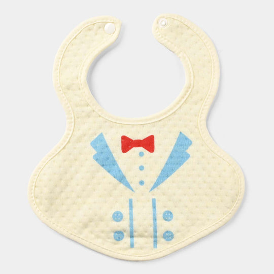 Baby Bib/Apron Bow | Beige