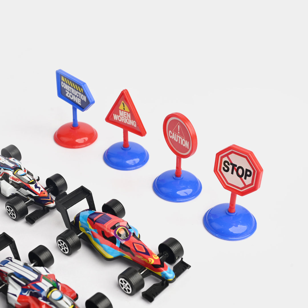 Die-Cast F1 Racing Cars Set