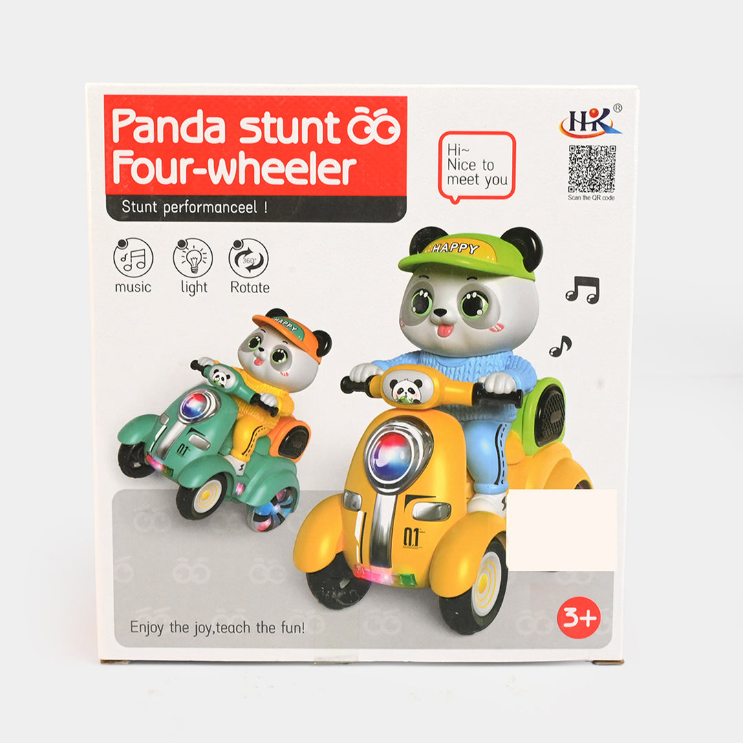 Stunt Panda With Light & Music