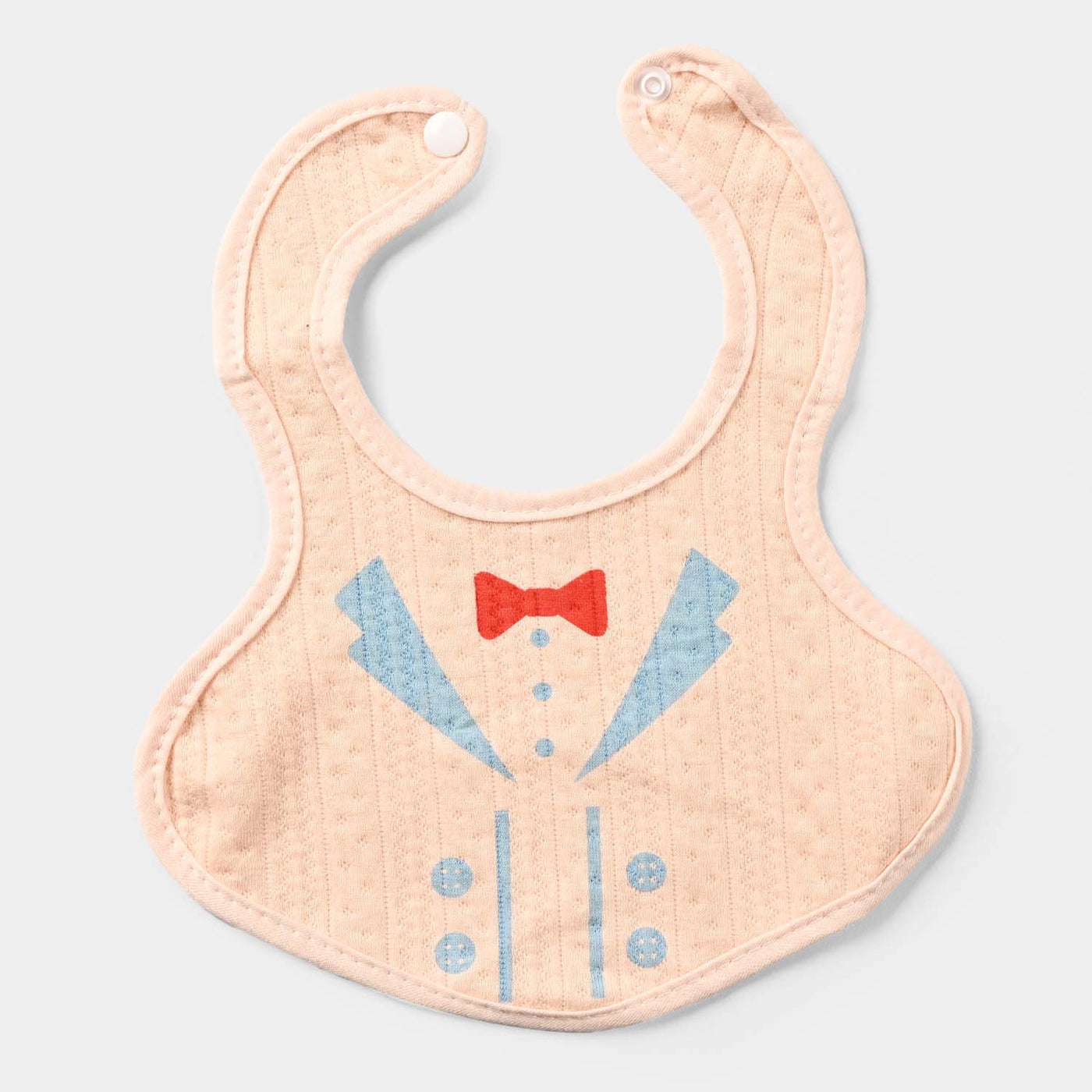 Baby Bib/Apron Bow | Peach